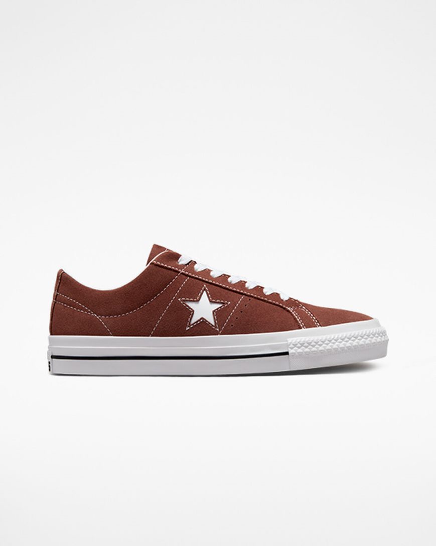 Tenis Skate Converse One Star Pro Masculino Vermelhas Branco Pretas | PT A007T19